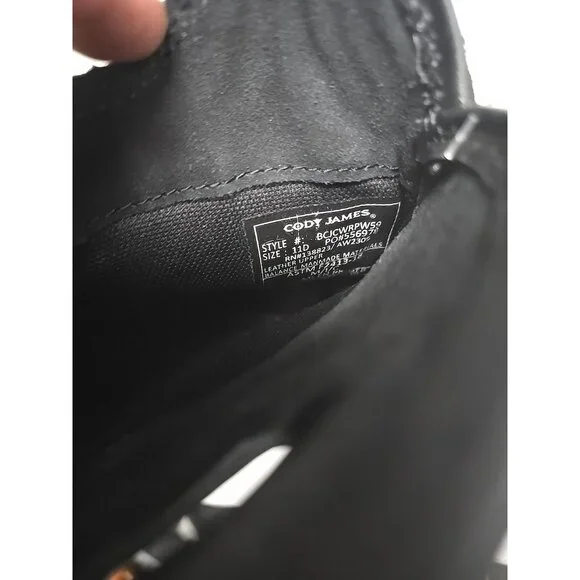 Cody James Men's Waterproof Met Guard Western Work Boot Comp Toe BCJCWRPW 11D - Picture 6 of 7